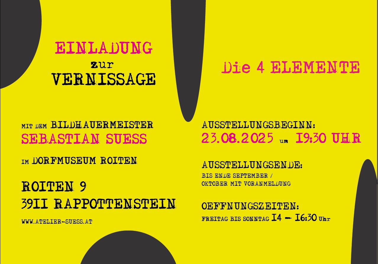 Einladung Vernissage Sebasstian Süß