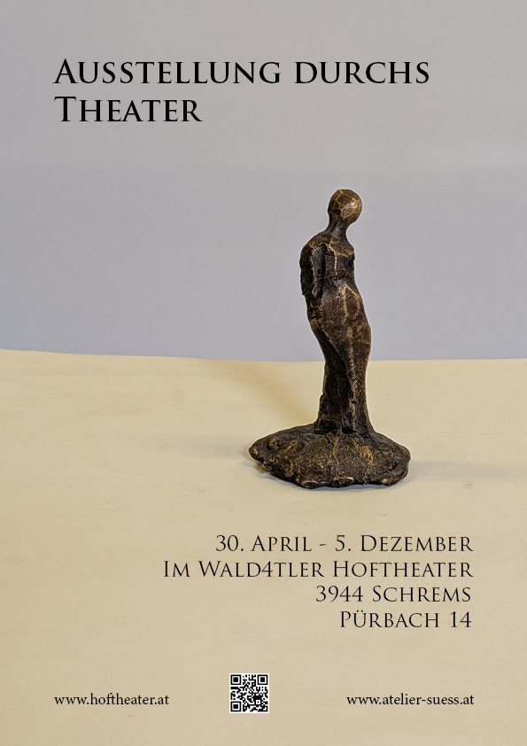 Ausstellung durchs Theater